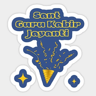 Indian Festivals - Sant Guru Kabir Jayanti Sticker